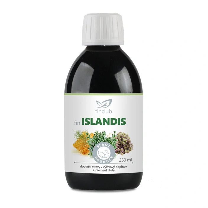 Fin Islandis, lišejníkový sirup proti kašli, 2+1