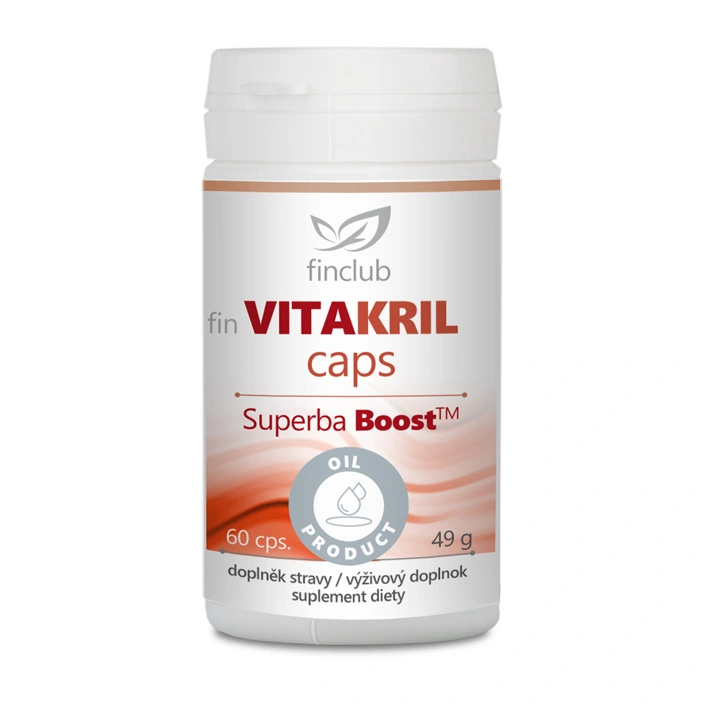 Fin Vitakrilcaps NEW, 60 kapslí