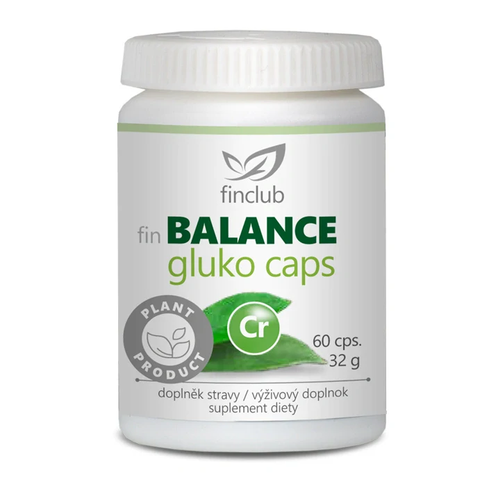 Fin Balancegluko caps 1+1, 120 kapslí
