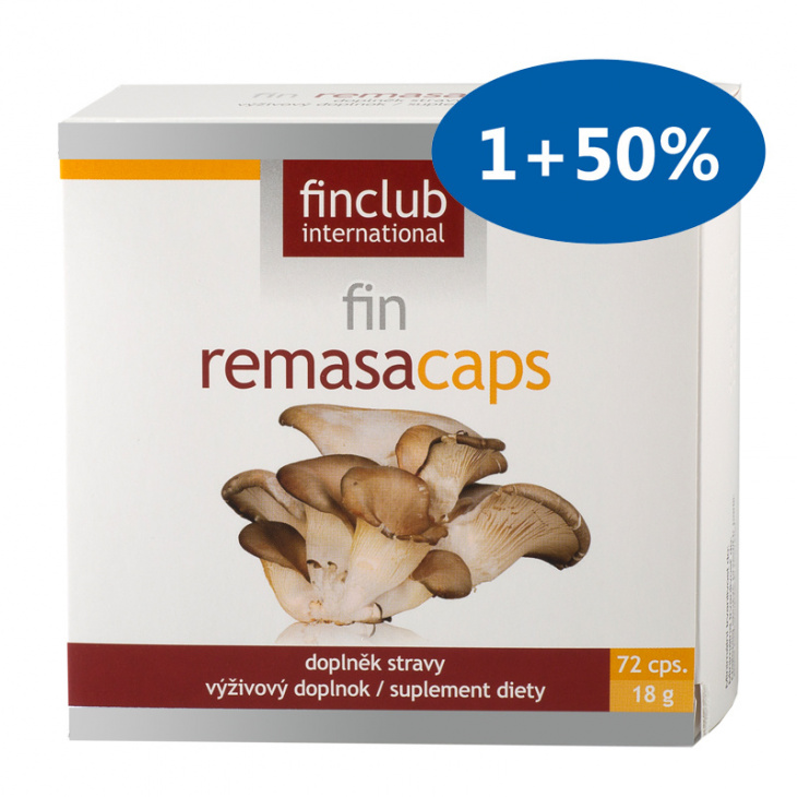 fin Remasacaps - hlíva ústřičná, 1+1