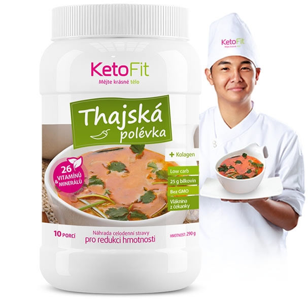 KetoFit Polévka Thajská - 10 porcí