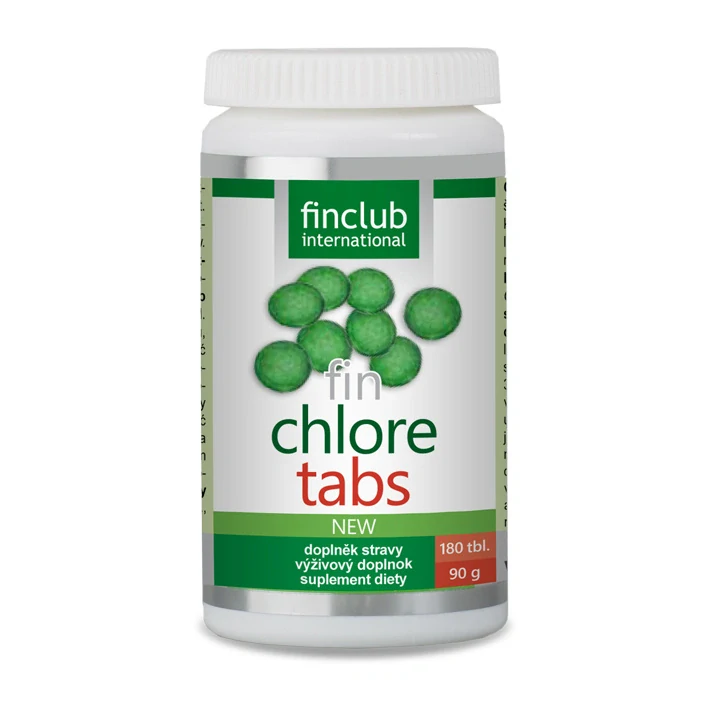 fin Chloretabs 180 tablet - řasa chlorella