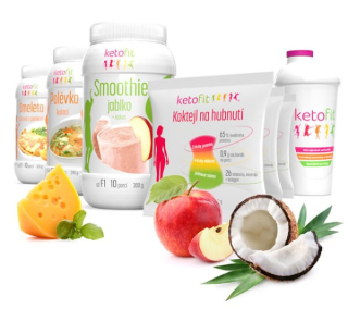 KetoFit Týdenní proteinová Super dieta - 36 porcí