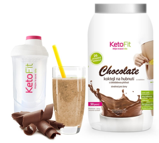 KetoFit čokokoktejl 1260 g - 50 porcí
