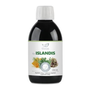 Fin Islandis, lišejníkový sirup proti kašli, 2+1