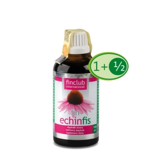 fin Echinfis 1+1 - imunita, horečka, respirační potíže, 200 ml
