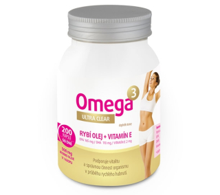 KetoFit Omega 3 Ultra-rybí olej - 200 kapslí