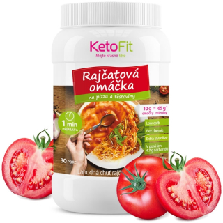 KetoFit Rajčatová omáčka na pizzu a těstoviny - 300 g