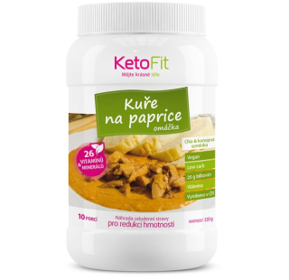 KetoFit Kuře na paprice proteinová omáčka, 10 porcí