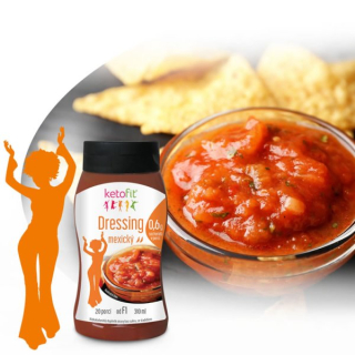 KetoFit Low carb Mexický Fit dressing pikantní, 310 ml