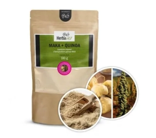 Herbavis MAKA+QUINOA prášek, 100 g