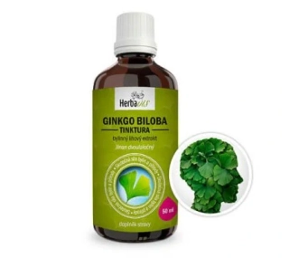 Herbavis GINKGO BILOBA, tinktura, 50 ml