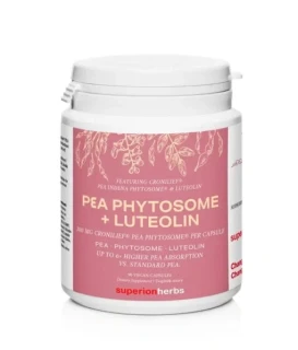 Superionherbs PEA Phytosome® + Luteolin, 90 tobolek