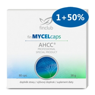fin Mycelcaps 1+1 - extrakt z houby Shiitake